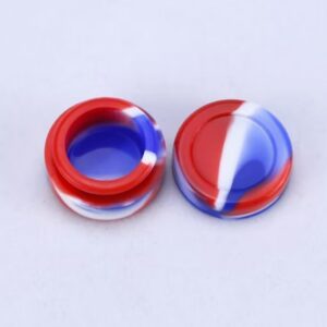 2ml Red, White & Blue Tie Die Wax Container (Box of 5 Containers)