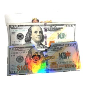 100 Dollar Bill Rolling Papers (Display of 24 Packs )