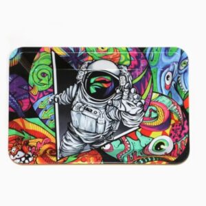 Astronaut Metal Rolling Tray (Box of 5 Trays)