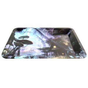 Foreign Planet Metal Rolling Tray (Box of 5 Trays)