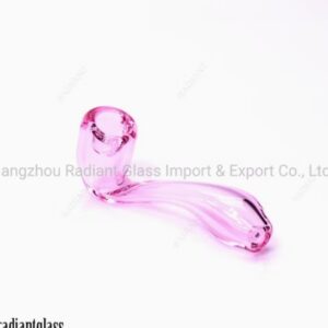 Pink Sherlock Glass Pipe (Box of 5 Pipes)