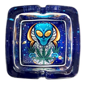 Alien Ashtray, Mixed Designs (Box of 6 Ash Trays)