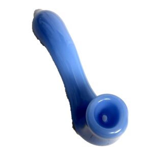 Blue Sherlock Glass Pipe (Box of 5 Pipes)
