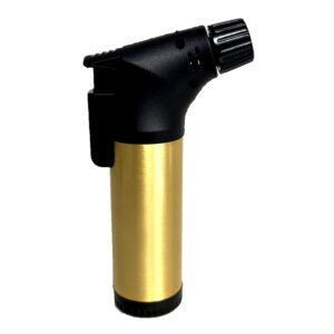 Gold Refillable Butane Torch (Box of 5 Torches)