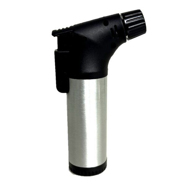 Silver Refillable Butane Torch (5 Torches) - Repleno Distribution
