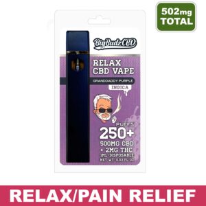 Granddaddy Purple CBD Vapes (Box of 10)