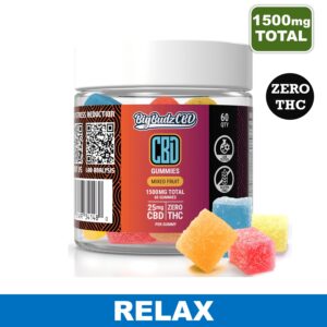 Broad Spectrum CBD Gummies 25mg Each – 60 Count (Box of 10)